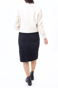 Kurz geschnittener Cardigan Beige ONESIZE