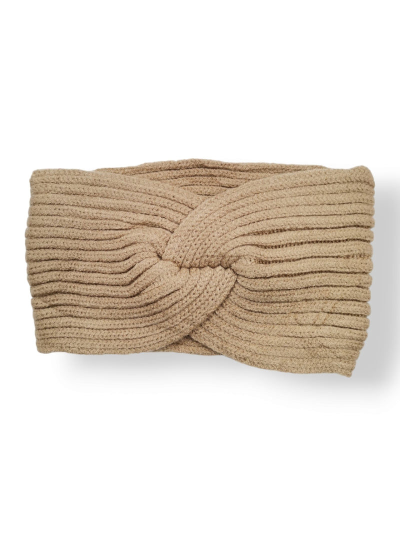 Stirnband Strick Kamel ONESIZE