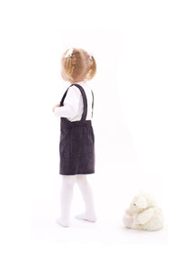 Latzkleid Marineblau