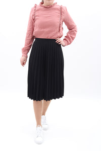Musselin-Bluse Altrosa