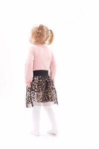 Zweiteiler Leopardenmuster
