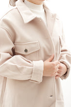 Laden Sie das Bild in den Galerie-Viewer, Hemdjacke Shacket Übergangsjacke Oversize