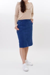 Jeansrock mit Gummibund