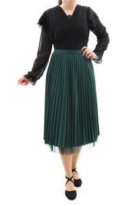 Festliche Bluse in Schwarz